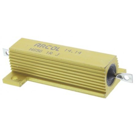 HS 50W 1RJ HEATSINK RESISTOR 5% 